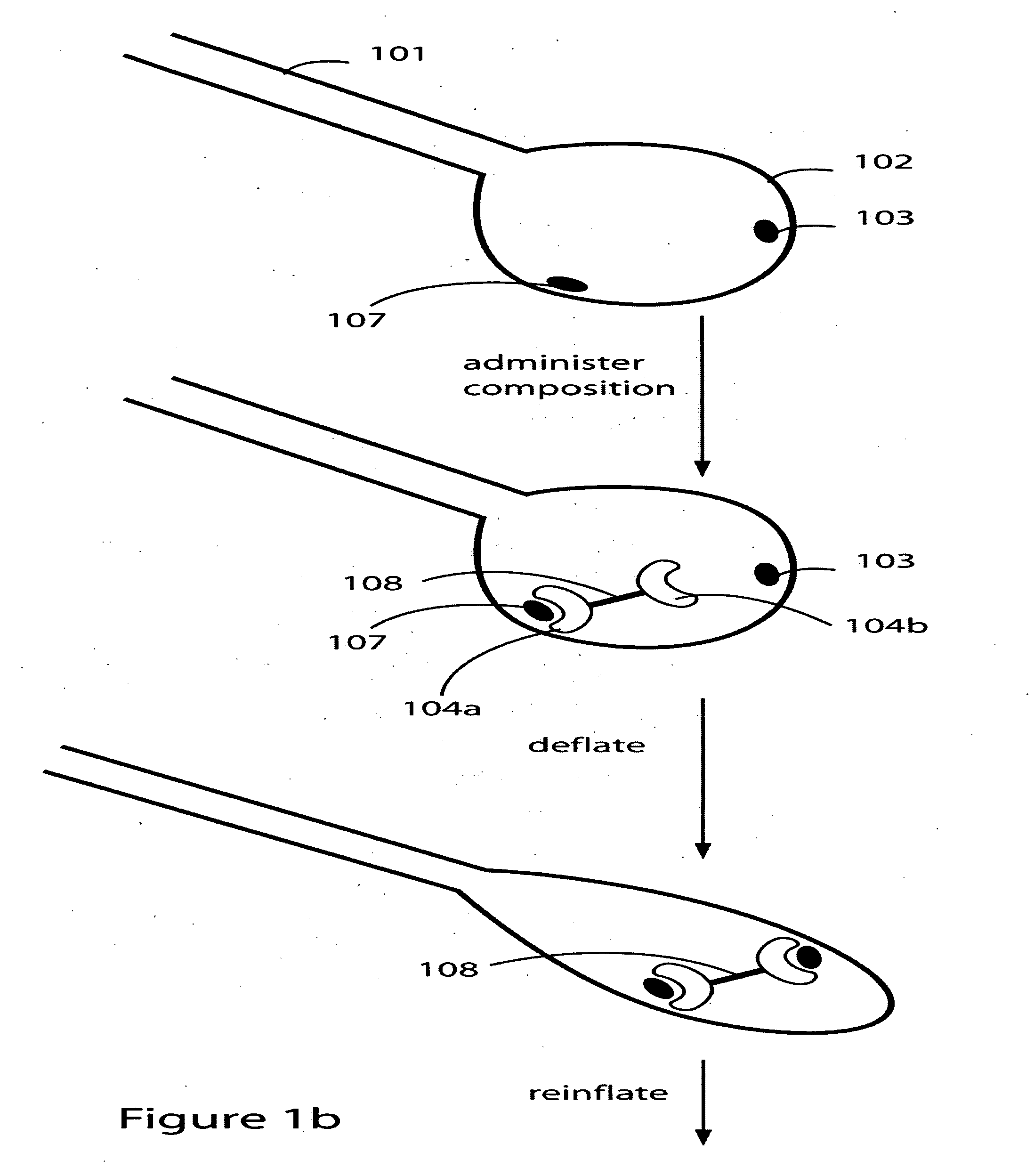 Imaging damaged lung tissue using compositions