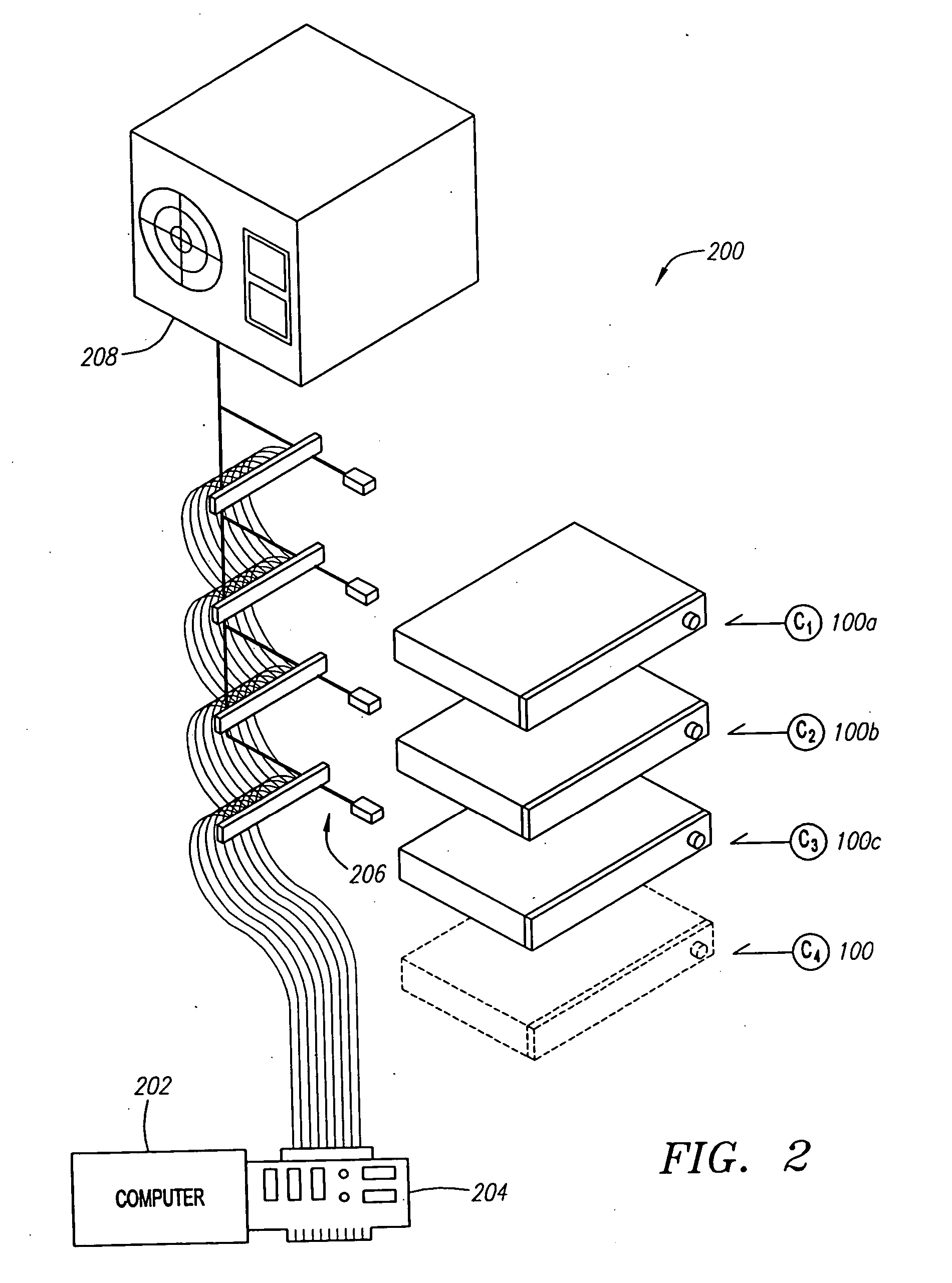 Modular pressure sensor drive connectable to a computer