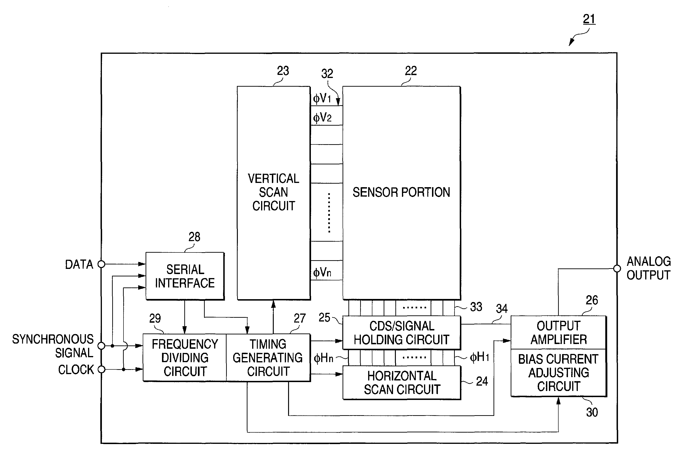 Solid-state image pickup device and image input device