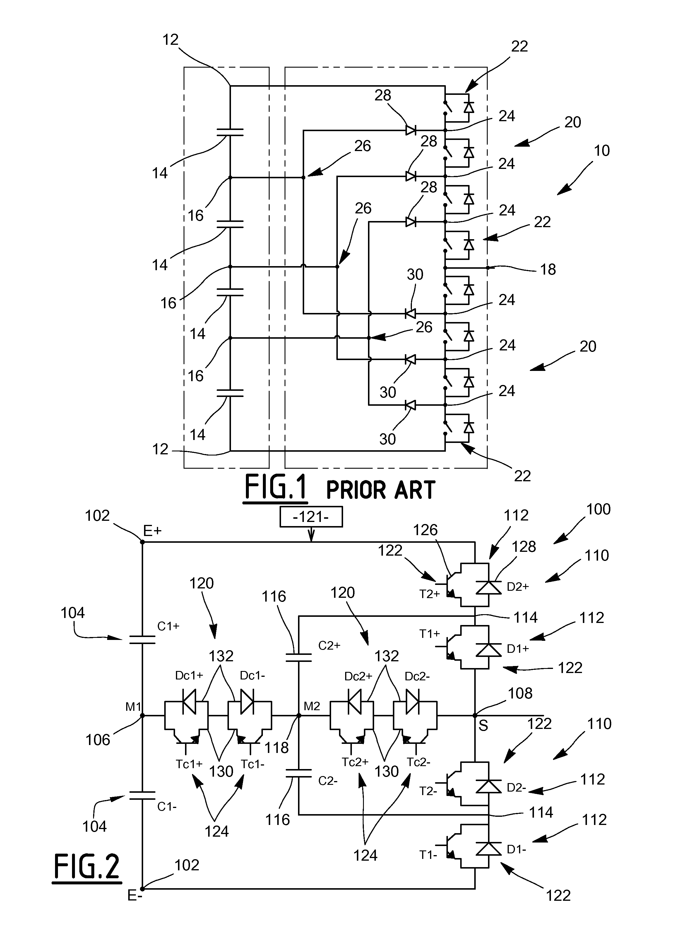 2n+1 level voltage inverter