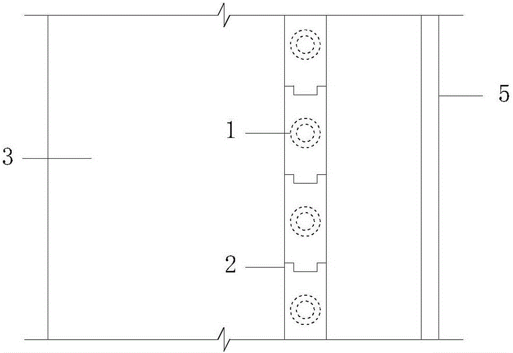 Intensified permanent support assembly type basement structure system and construction method