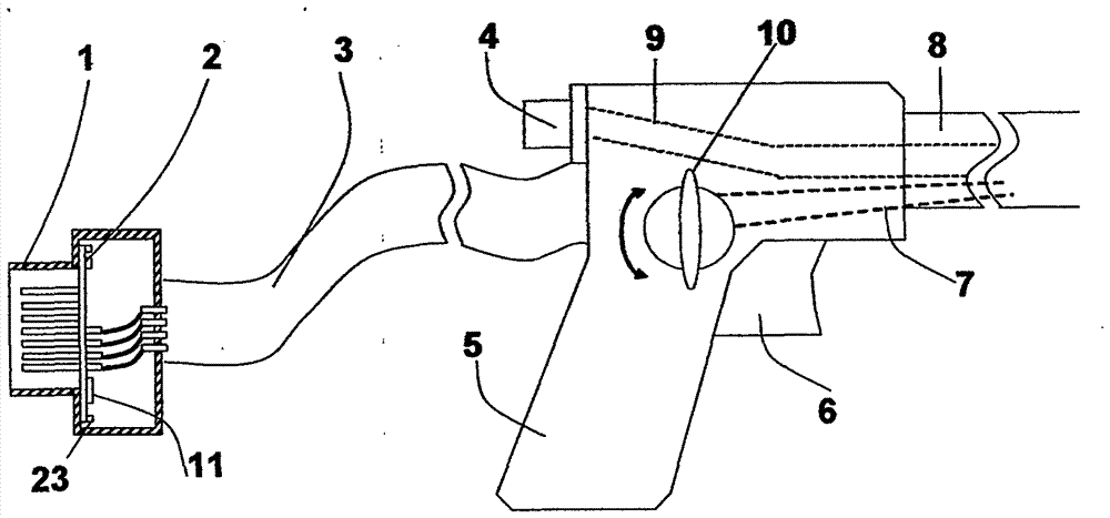 Radiofrequency ablation probe and manufacturing method thereof