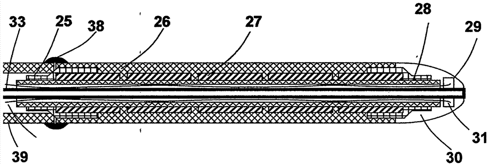 Radiofrequency ablation probe and manufacturing method thereof