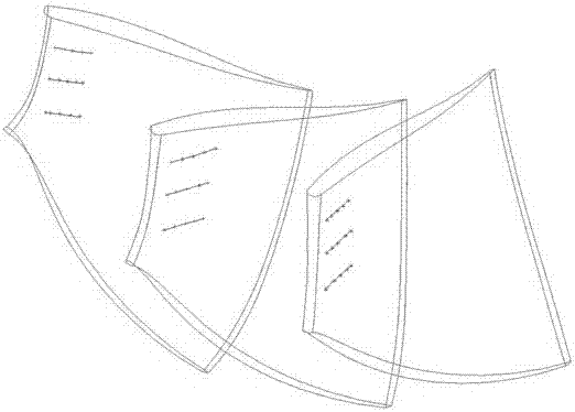 Welding positioning device for mixed-flow runner blade and its positioning measurement method