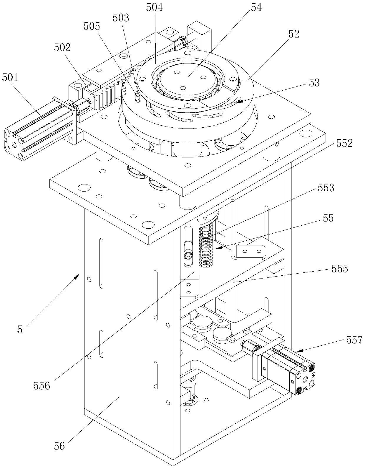 Intelligent detecting installing equipment for multiple types of piston rings