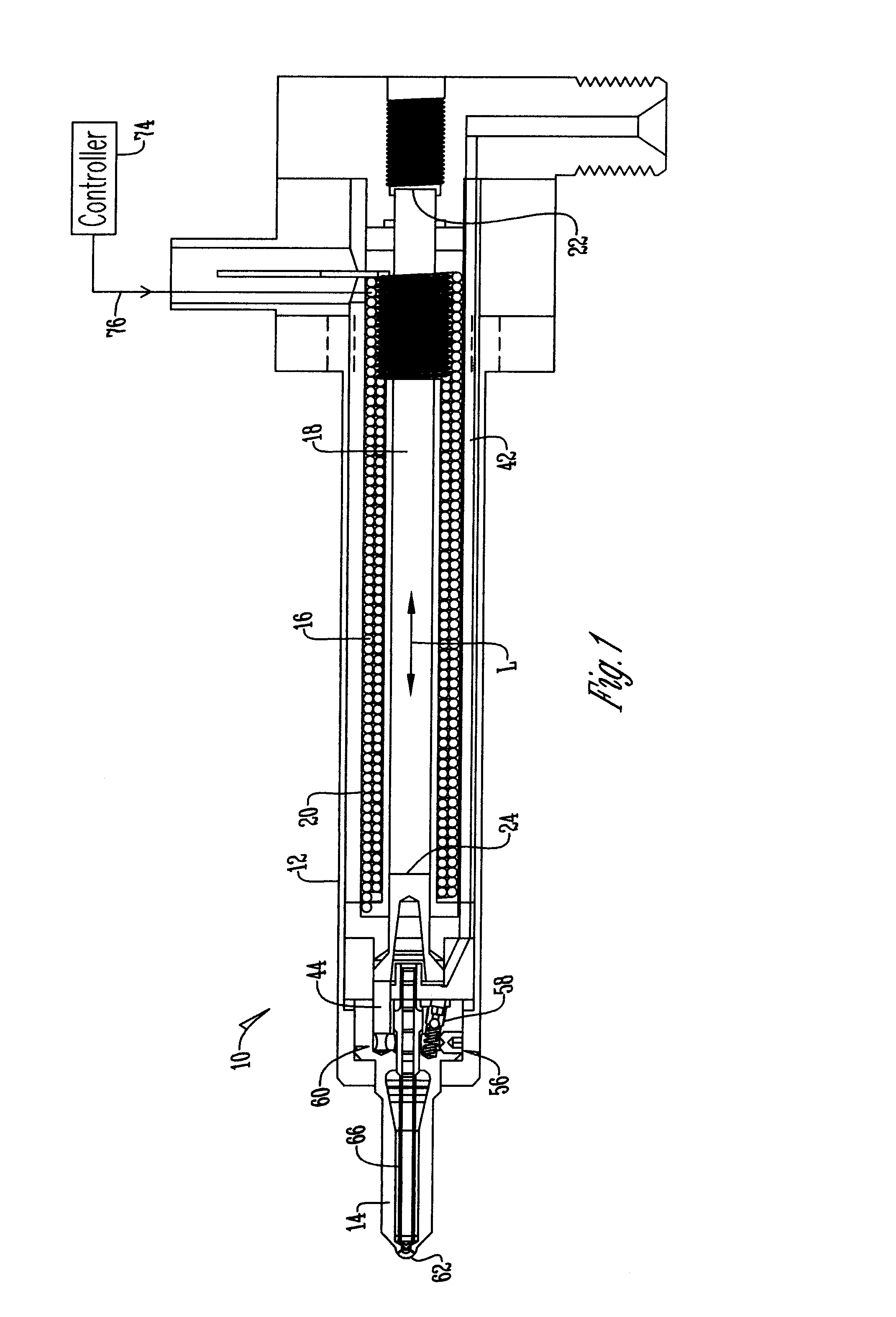 Programmable diesel fuel injector