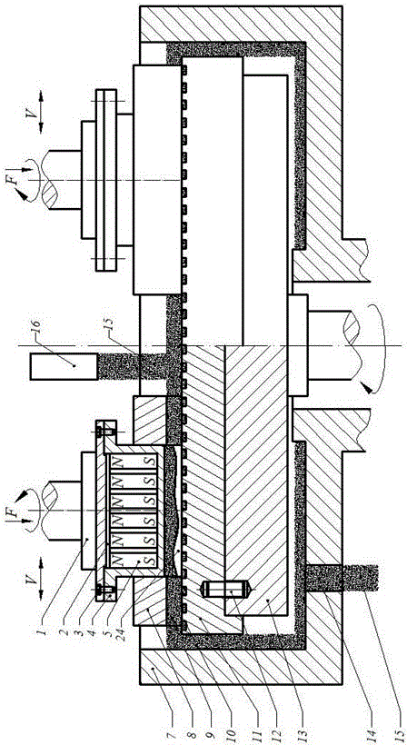 Device and method for flexible lapping and polishing of electroceramic substrate clamped by magneto-rheological effect viscoelasticity