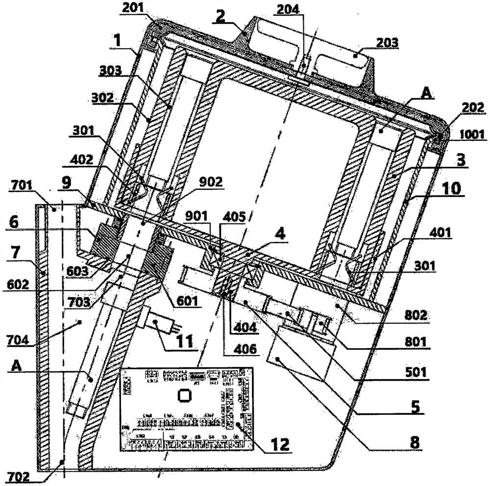 Nurse station specimen sending device and operation control