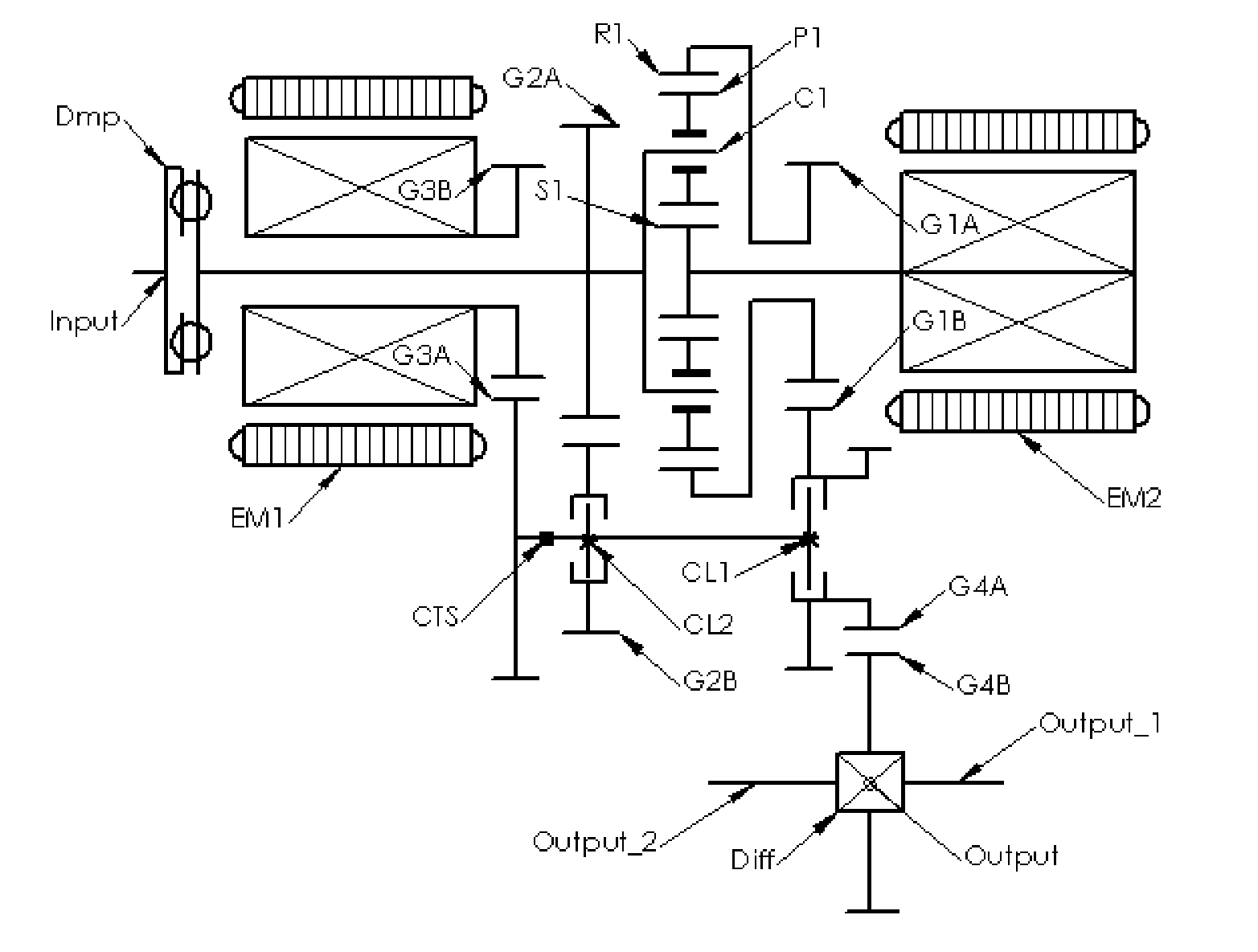 Dual-mode electromechanical variable speed transmission apparatus and method of control