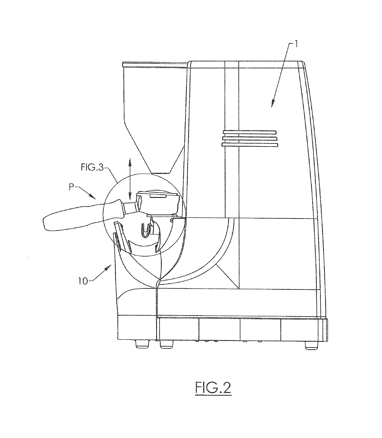 Portafilter and grounds weighing platform system and methods of use