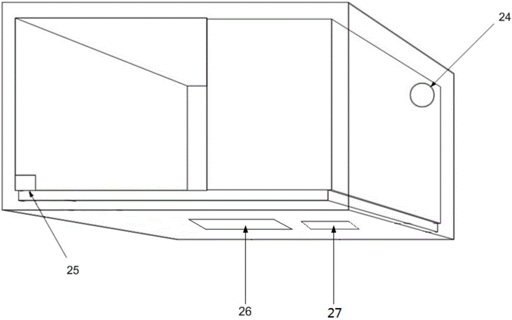 Multifunctional express delivery send-receive cabinet and application method thereof