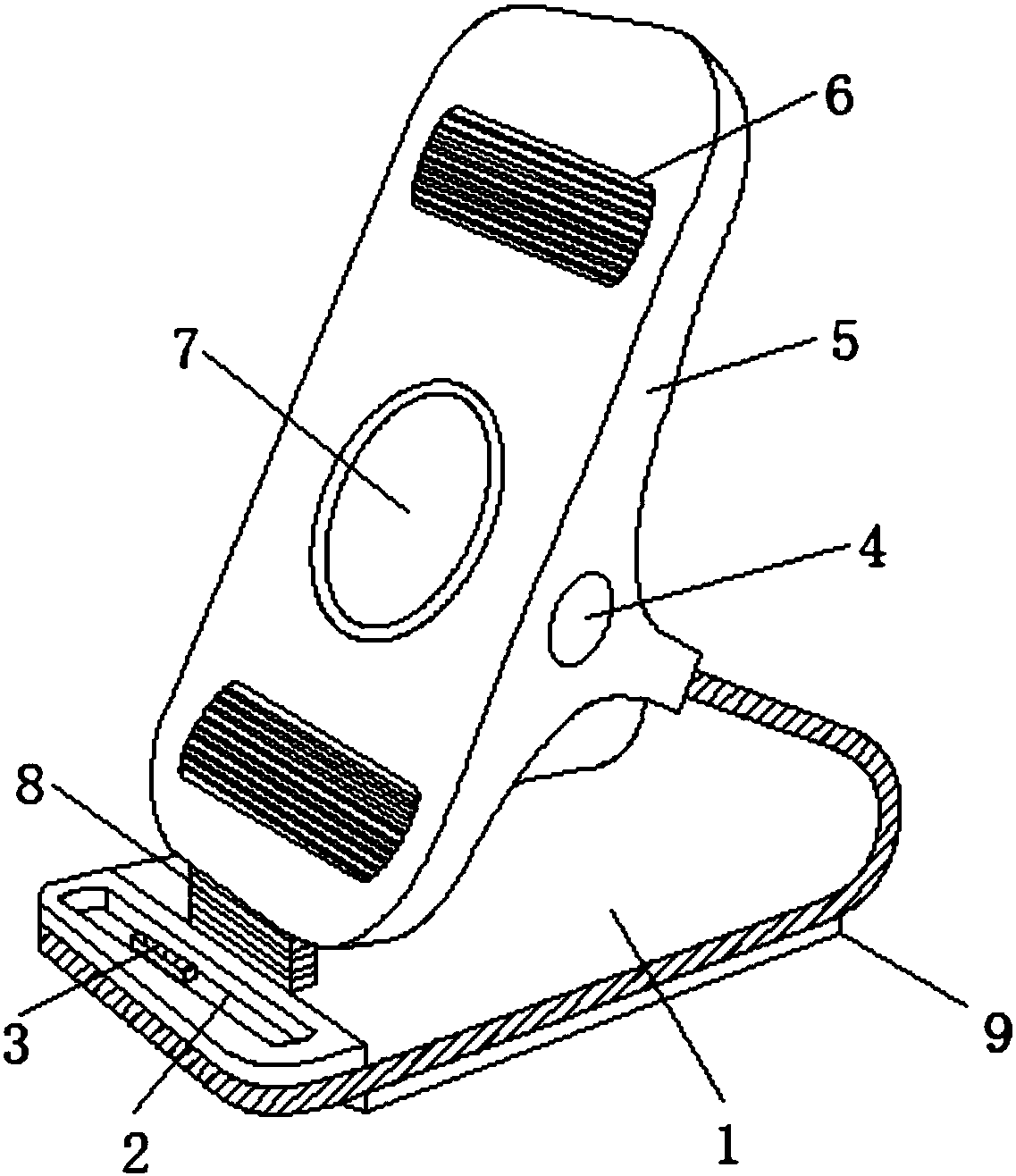 Novel multifunctional vehicle-mounted mobile phone wireless charger