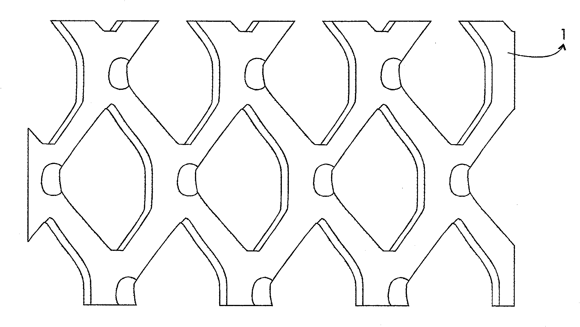 Base material of cathode of nickel zinc battery