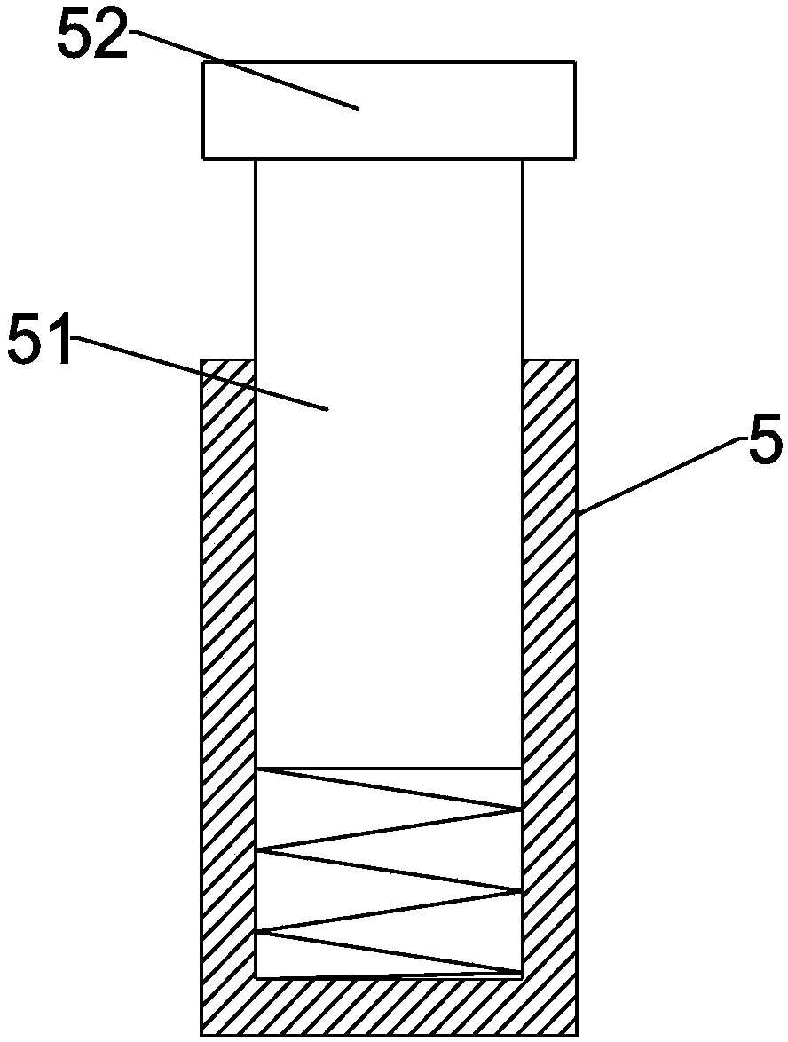 Household kitchen waste separated disposal device