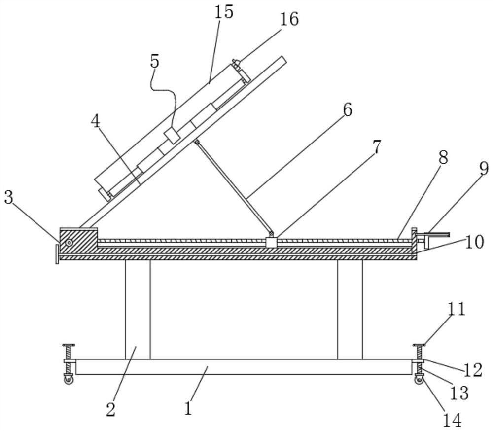 Face recognition temperature measurement terminal convenient to move and temperature measurement method thereof