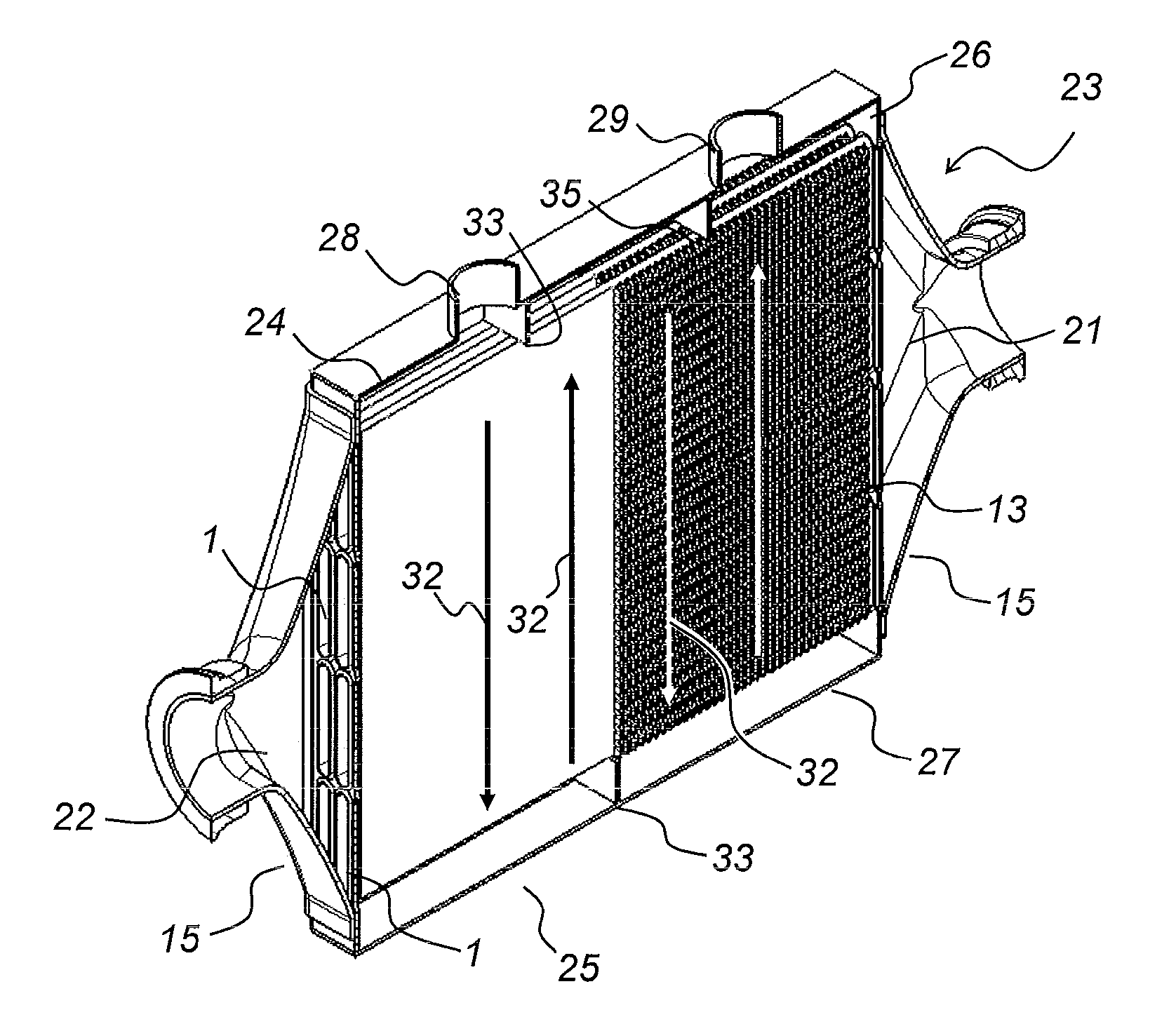 Heat exchanger and method of producing thereof