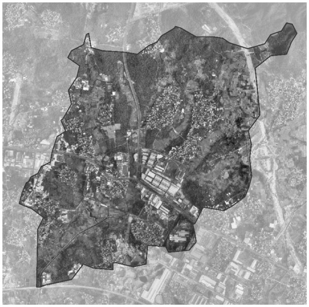 Construction method of urban-scale superficial flow rainwater drainage system