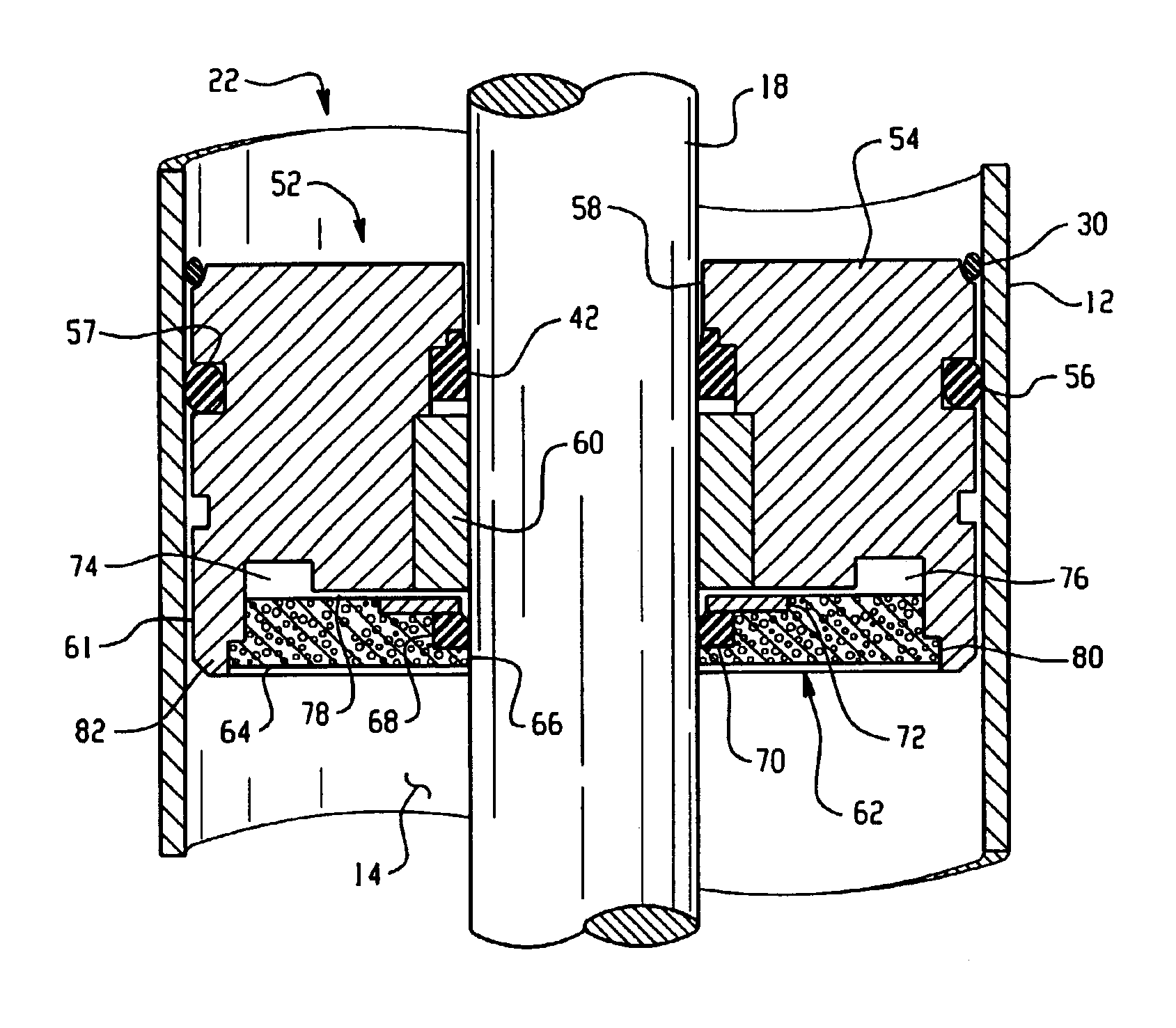 Closing system for a magneto-rheological damper