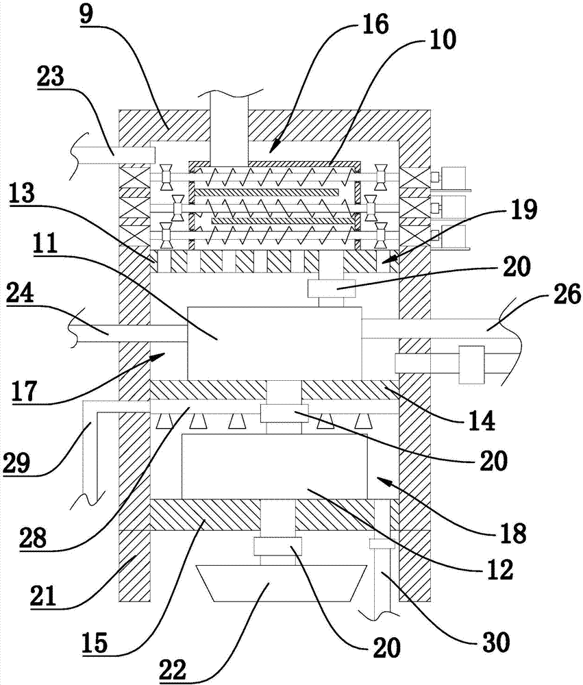 Crop straw carbonizing equipment