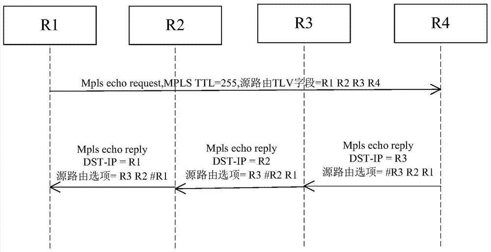 Detection method, device and system of traffic engineering tunnel