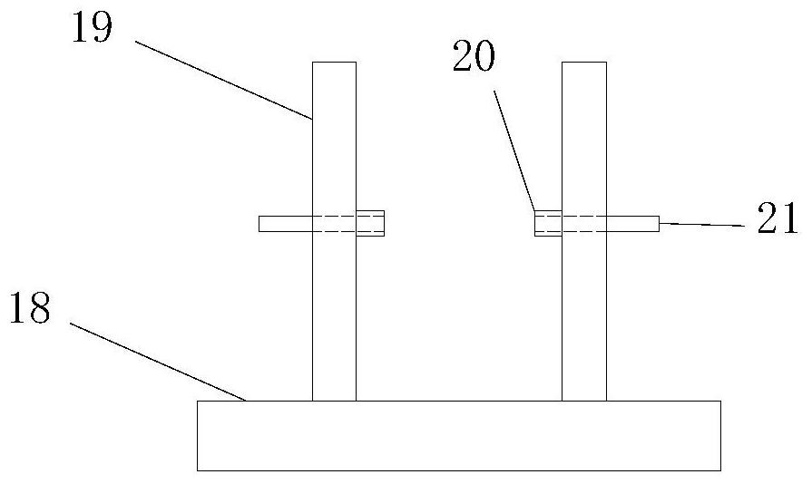 Cast-in-place reinforced concrete arc-shaped boundary beam and construction method