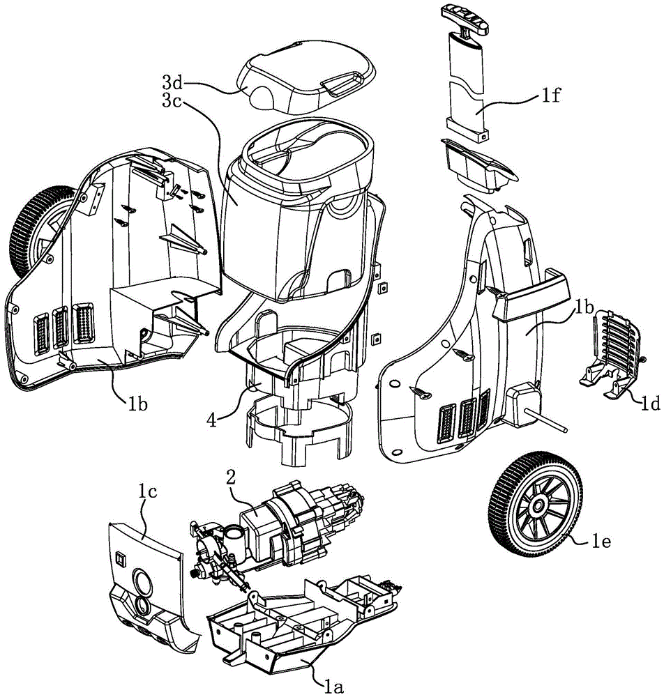 Assembly method of high pressure airless sprayer