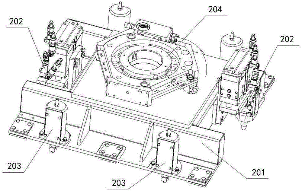 Self-adaptive flexible floating gripper applied to door covers on welding and assembling line