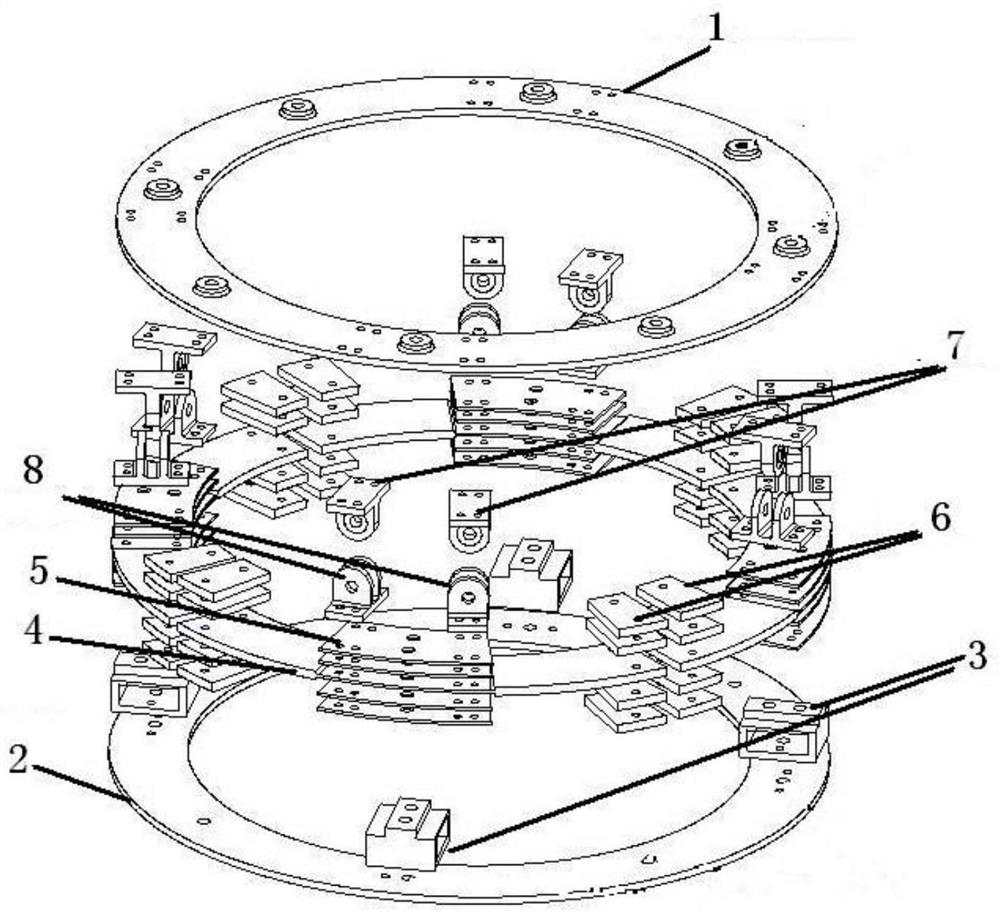 A Helicopter Ring Vibration Isolation Device