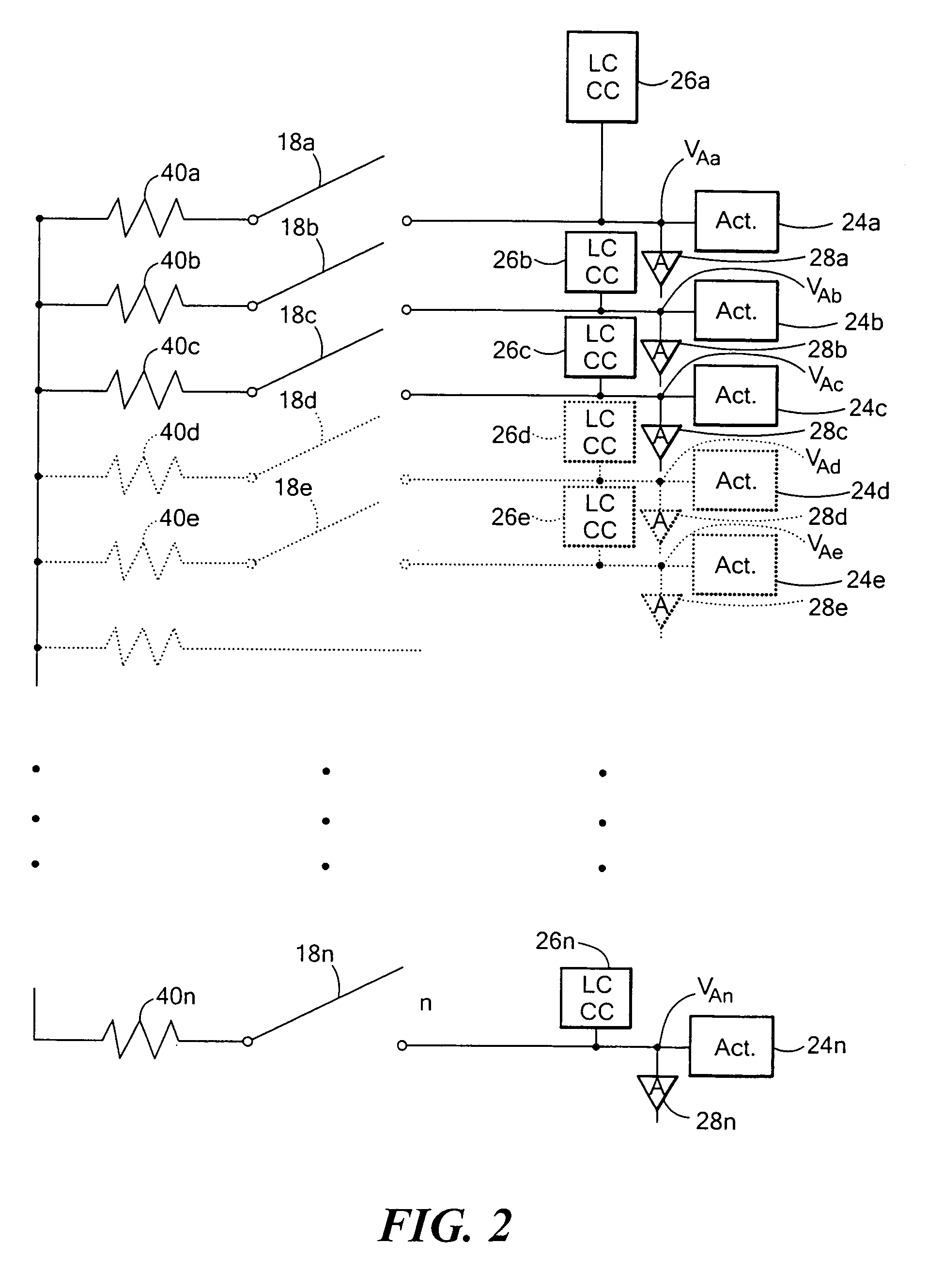 Leakage current compensated system