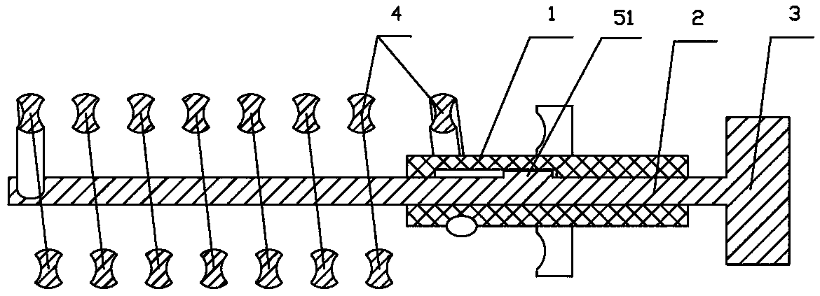 Surgical tool for implanting vascular dilator