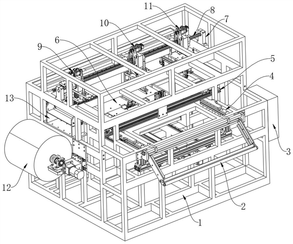 Household film cutting machine