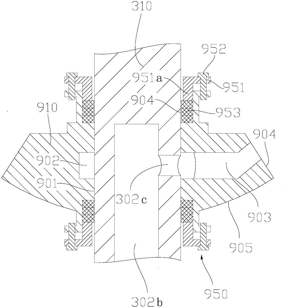 Sewage oxygen charging device