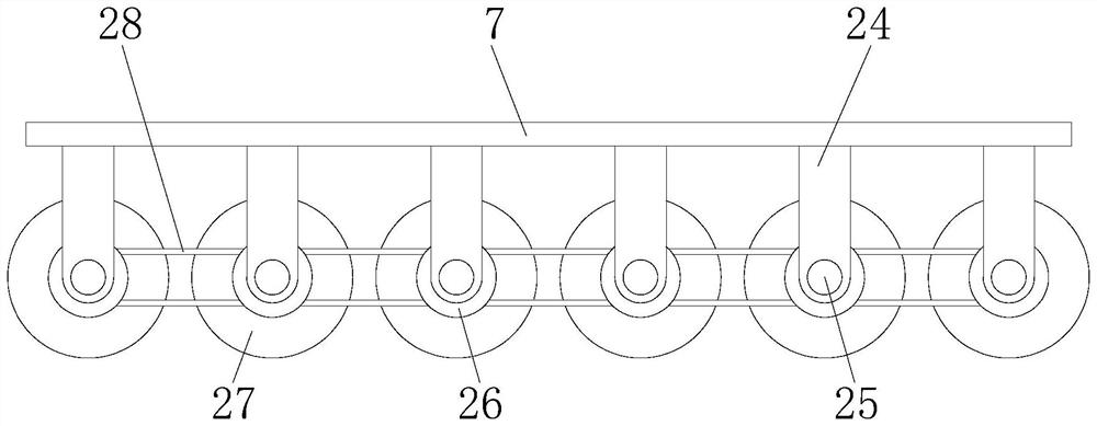 A draining device and method for meat processing