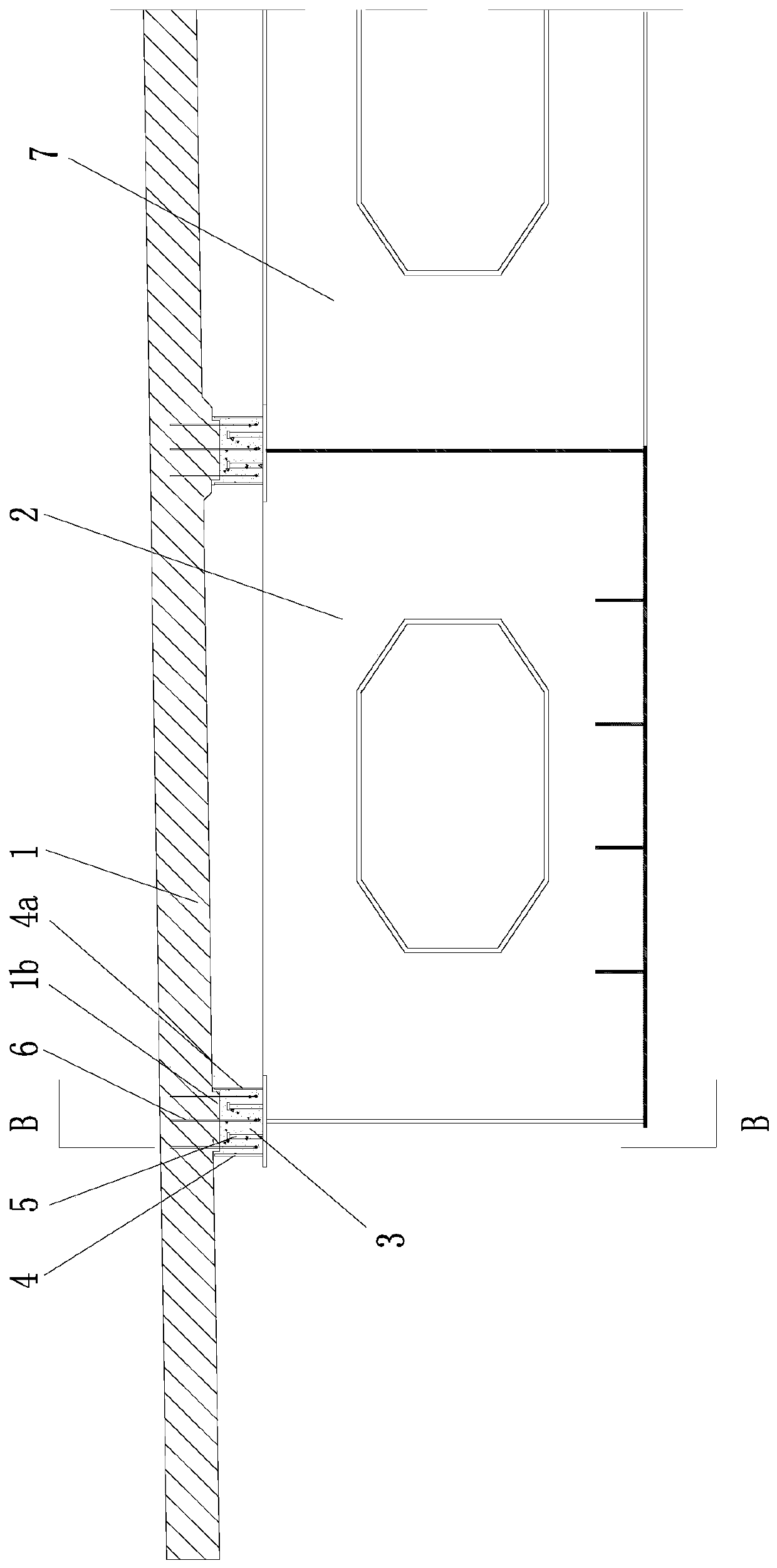 pcsc shear force coupled structure of integrally assembled composite girder bridge with slab girder