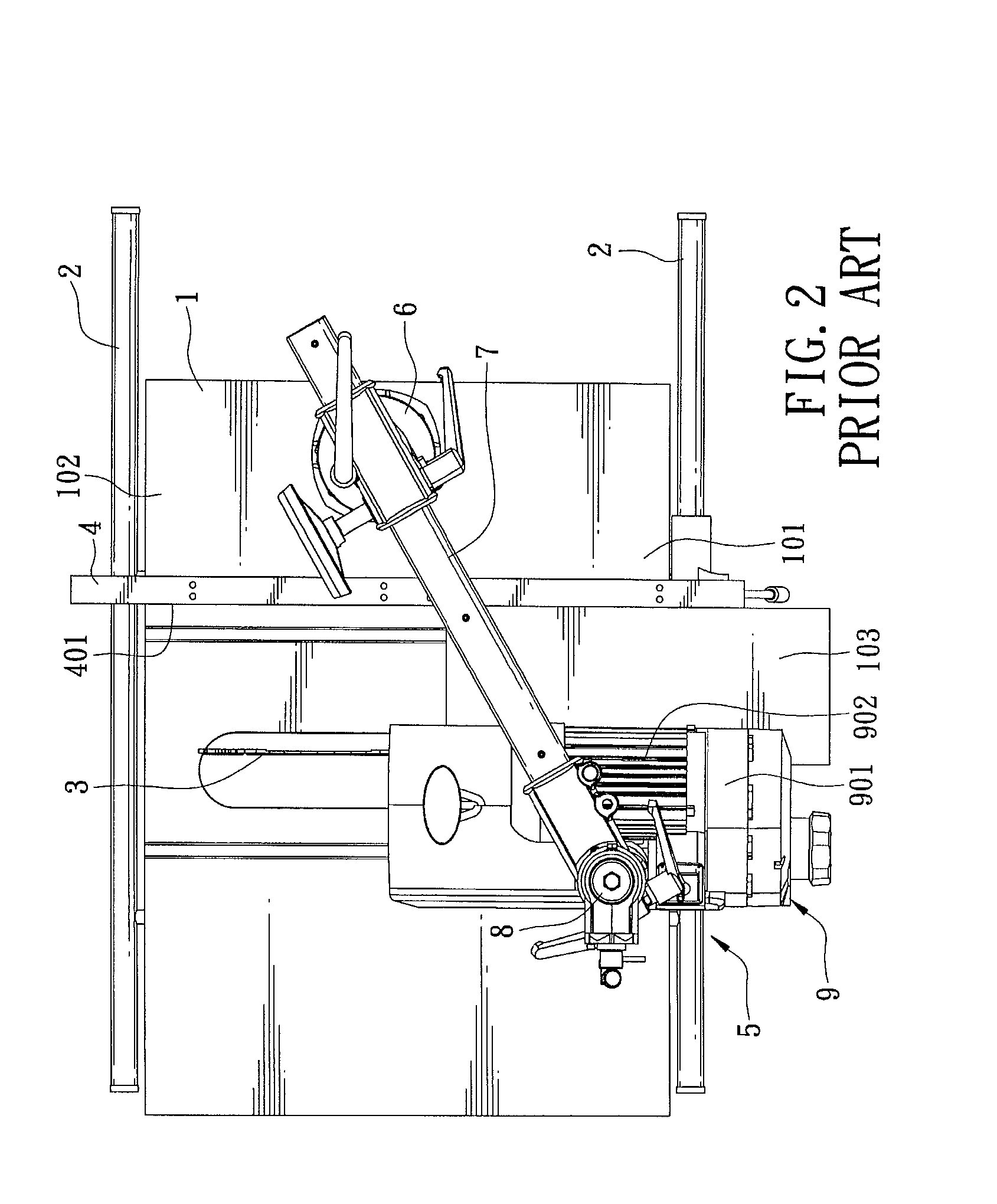 Feeding mechanism for a woodworking machine