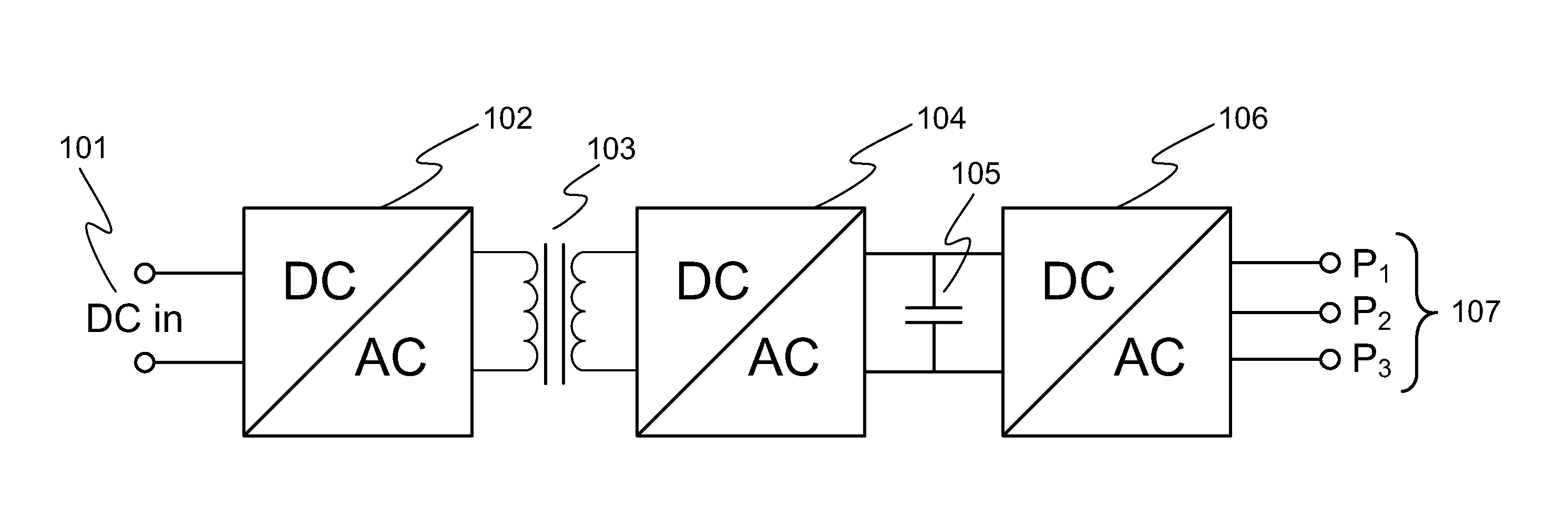 System and Method for Exchangeable Capacitor Modules for High Power Inverters and Converters