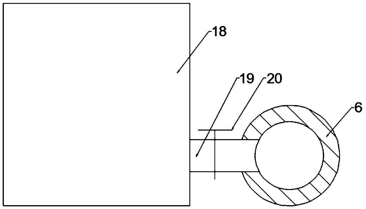 Corn fertilization device with automatic watering function