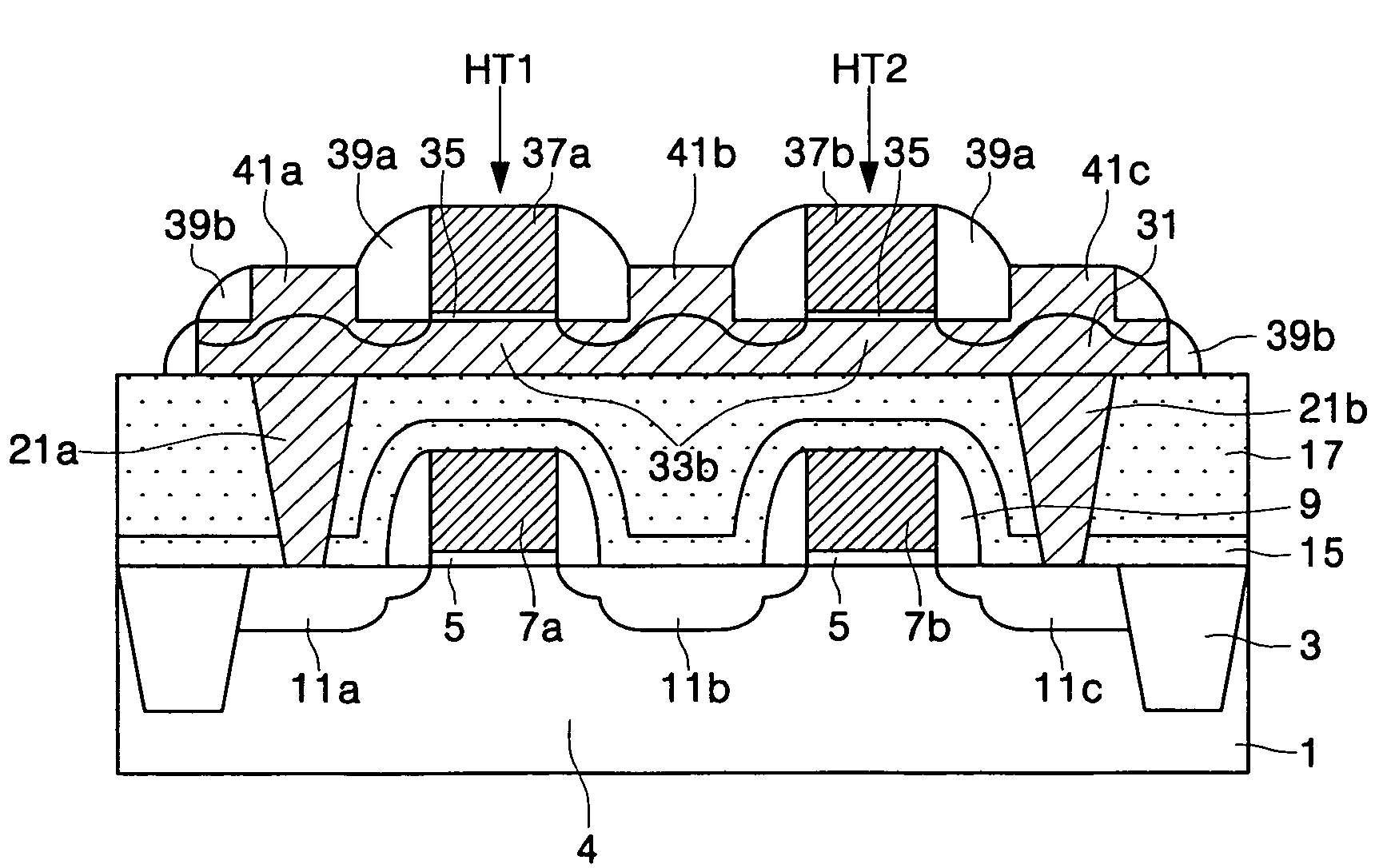 Semiconductor integrated circuit devices having single crystalline thin film transistors and methods of fabricating the same