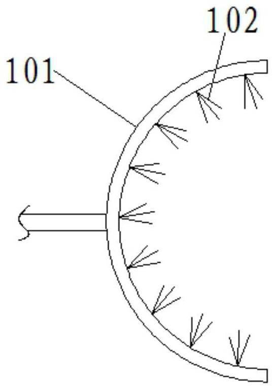 A self-priming device for waste liquid transportation and its realization method