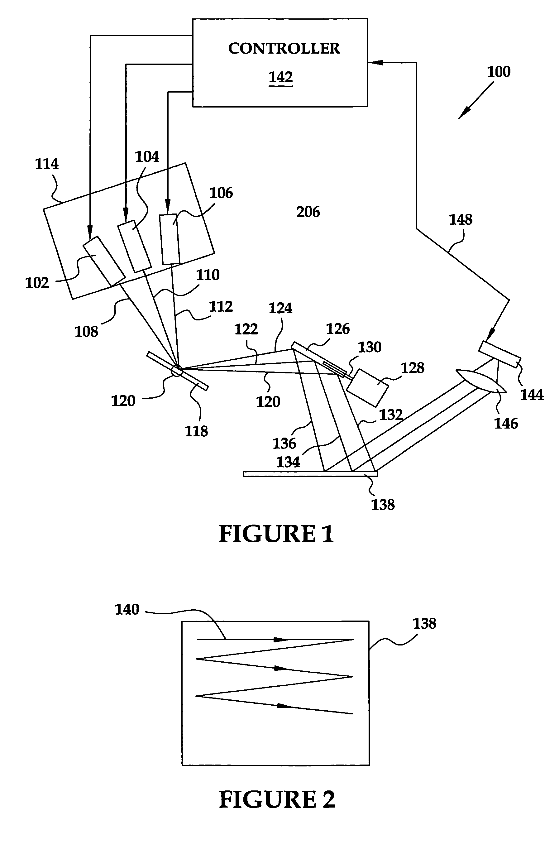 Laser projection display