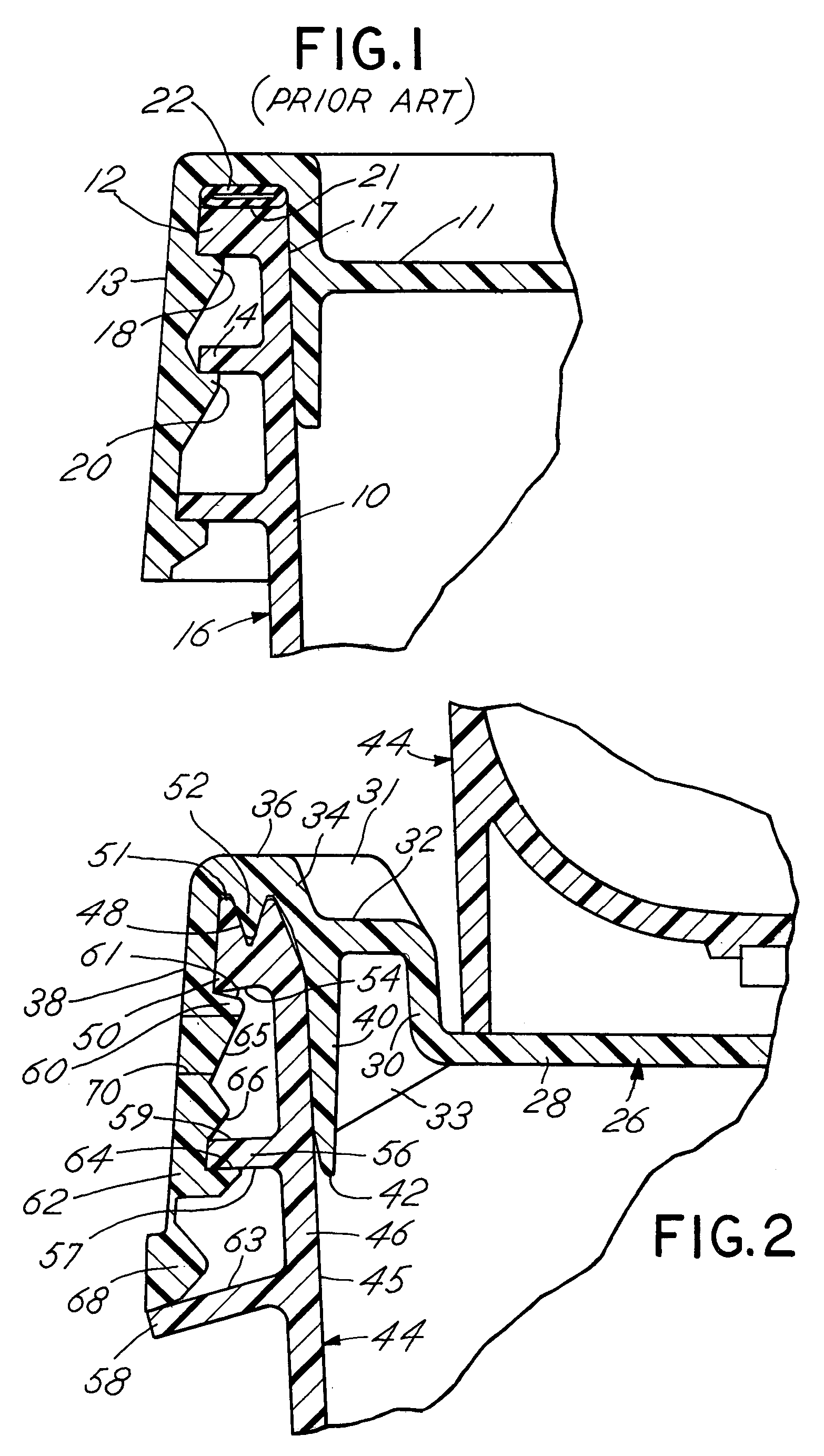 Plastic container and lid construction