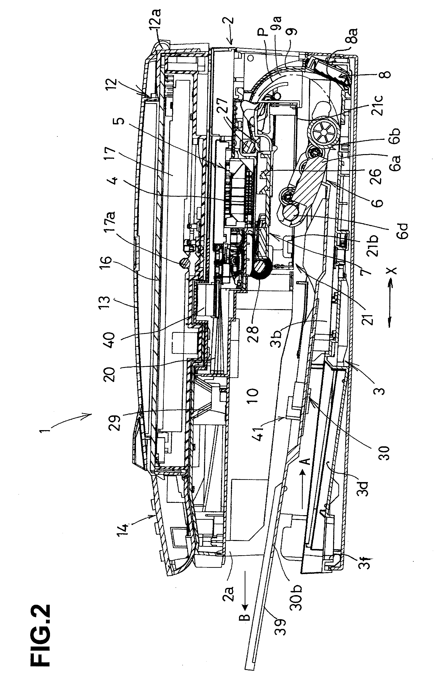 Sheet feed device and image recording apparatus having such sheet feed device