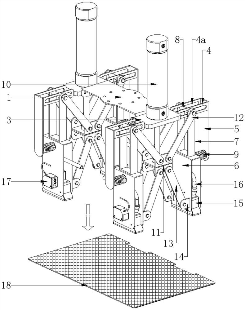 Automatic assembling device for sponge on inner side of cylindrical air conditioner panel