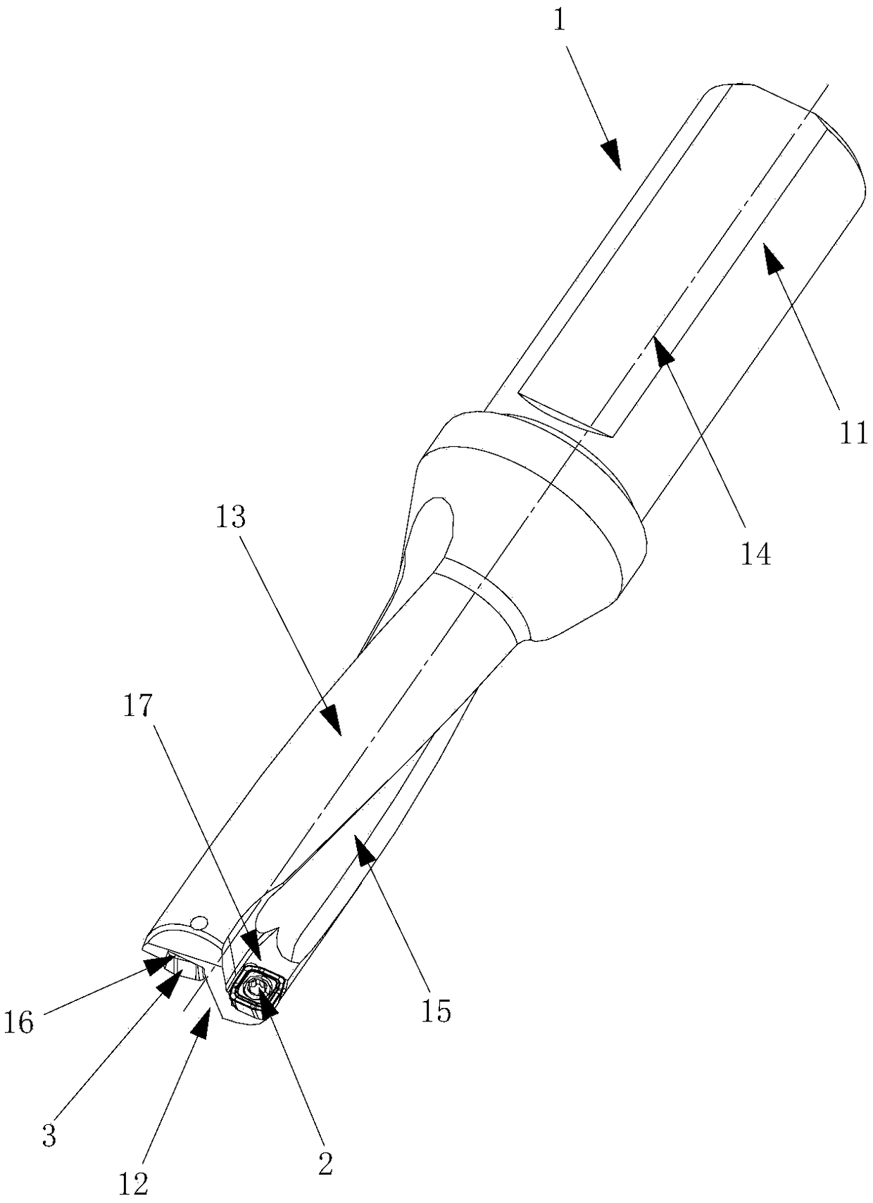 Indexable drilling tool