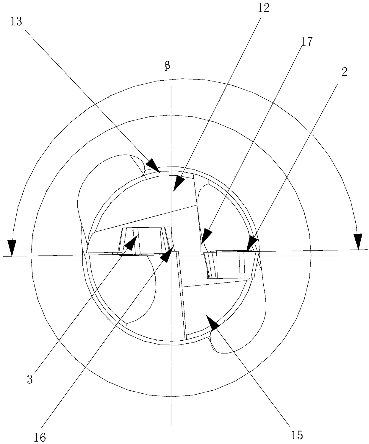 Indexable drilling tool