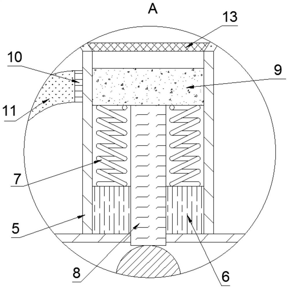 Automatic garbage waste crushing and compressing equipment