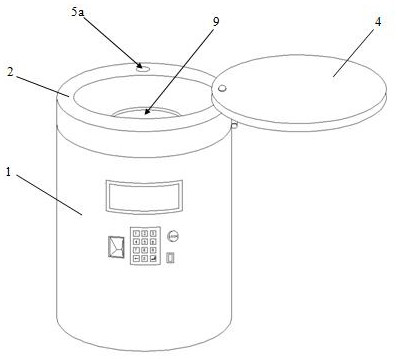 Hazardous chemicals management terminal, management method and usage method