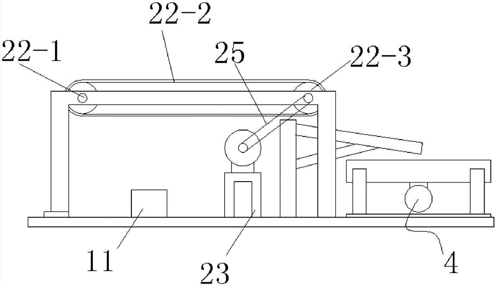 Wire harness collecting device