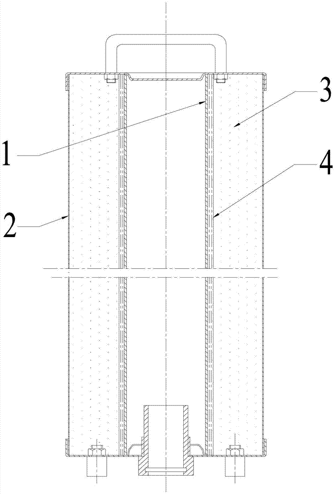 Regeneration filter element and novel hole-layout filter element inner barrel for electric oil