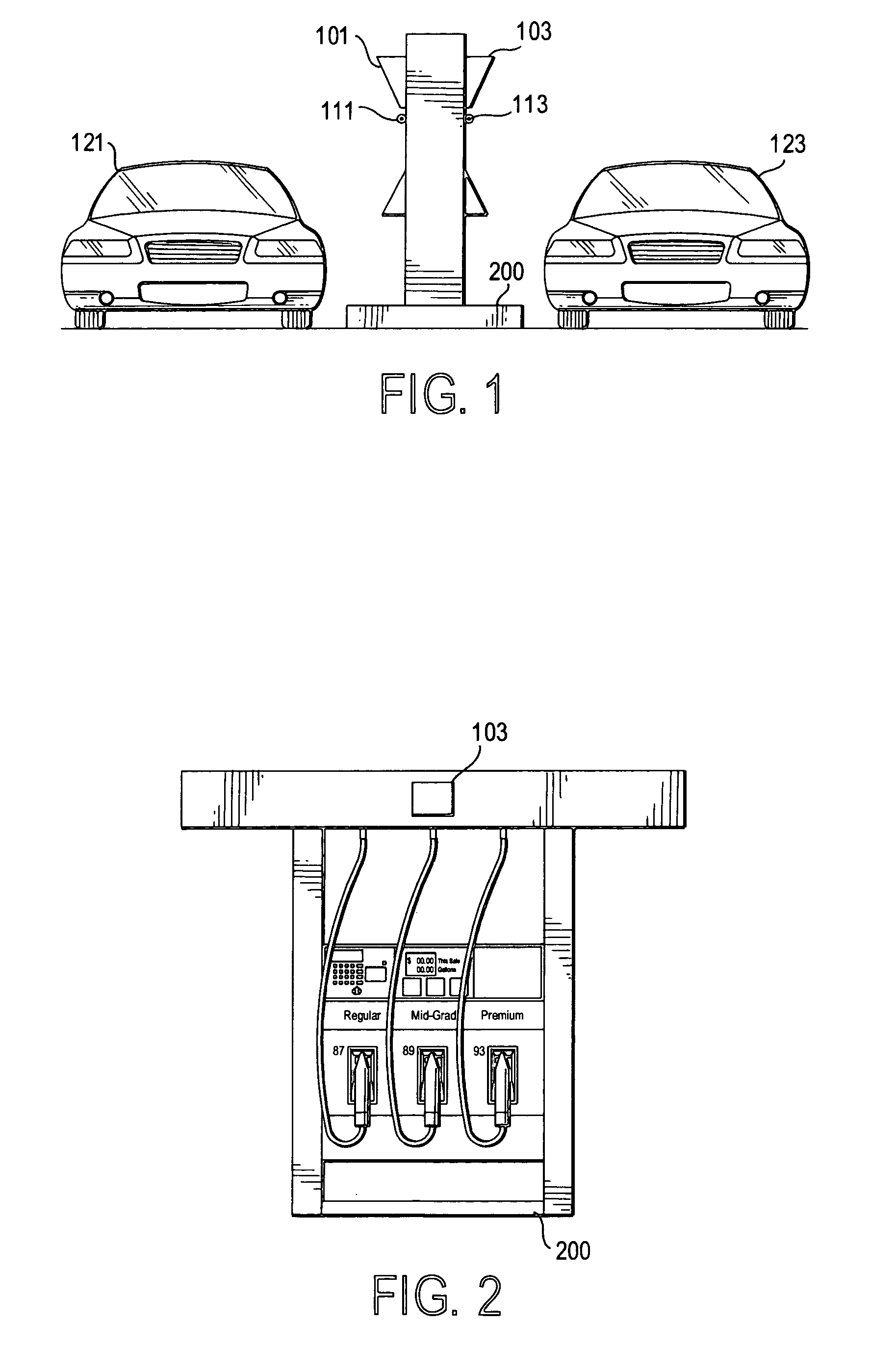 Automatic payment system using RF ID tags